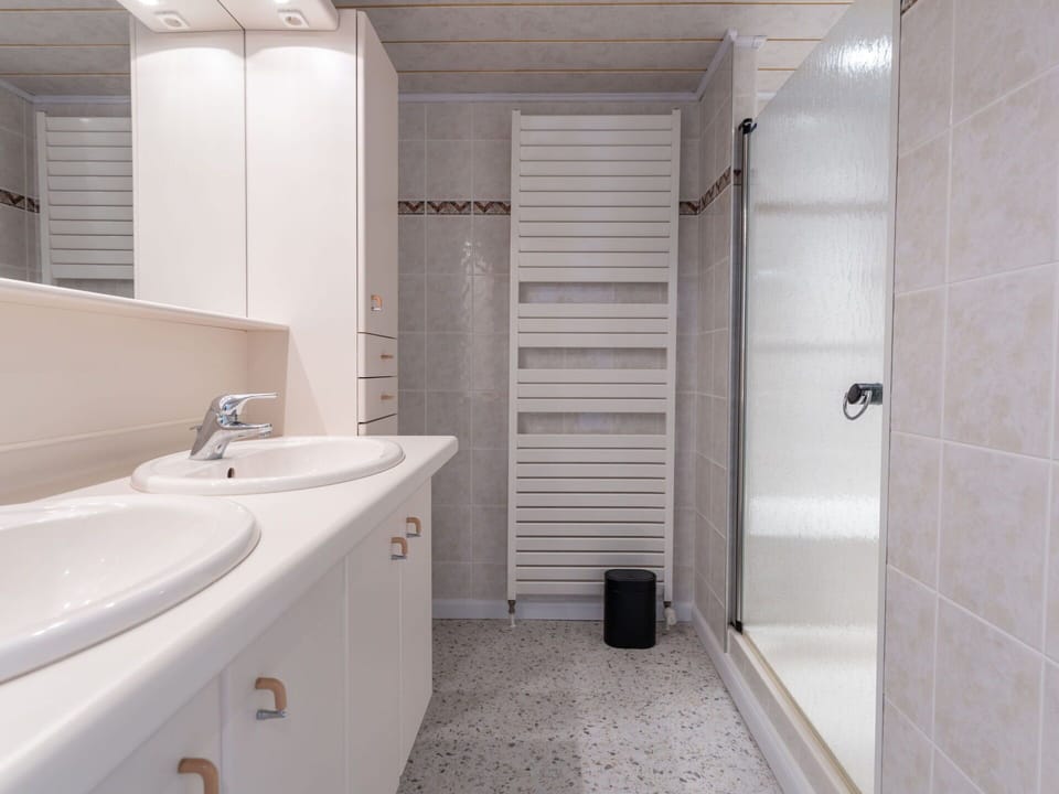 Plumbing Fixture, Flooring, Bathroom, Bathroom Sink, Wall, Floor, Interior Design, Sink, Bathroom Cabinet, Tap