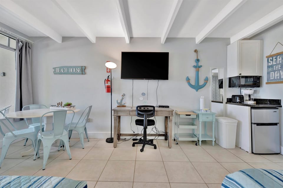 This is your stylish spot to eat, work, or play