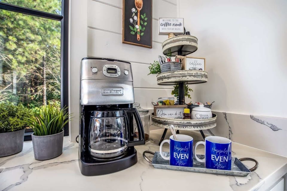 If you are a coffee lover like me, you will love this cute coffee nook.