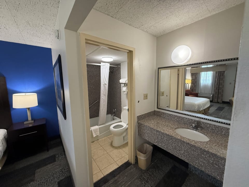 Single Room, 1 King Bed | Bathroom