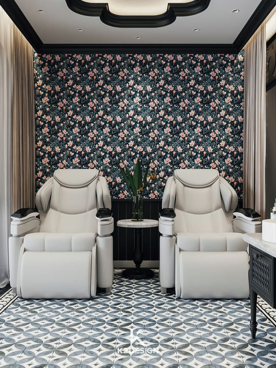2 treatment rooms
