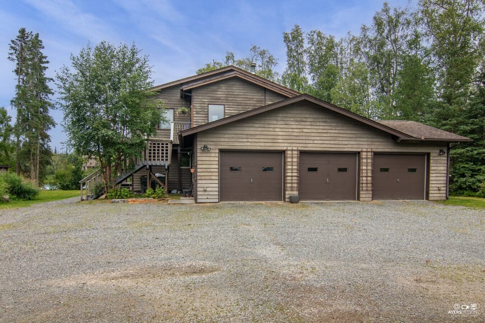 Exterior view of property and other units.