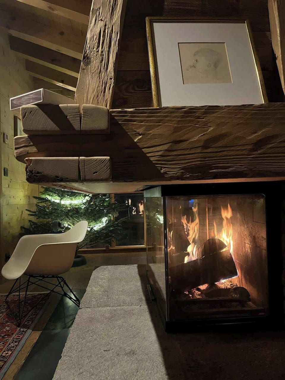 Fireplace in ARTE
