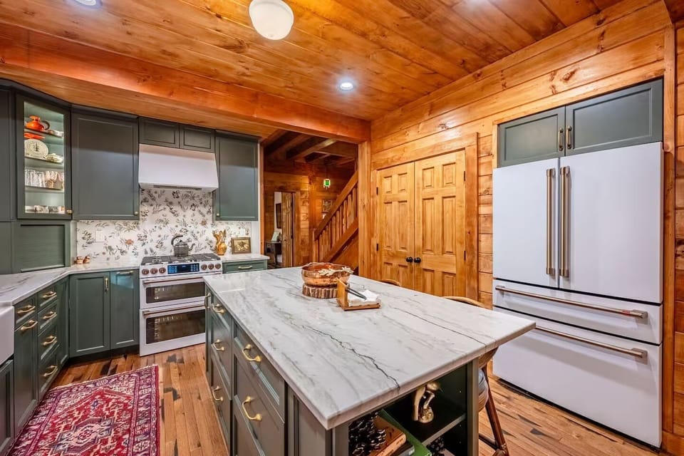 Fully stocked kitchen 