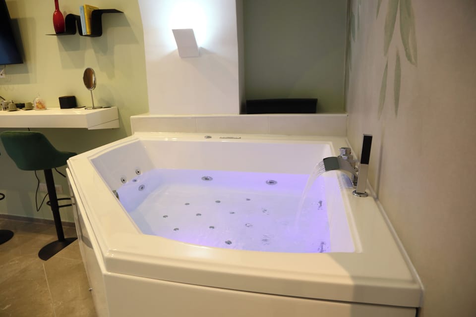 Luxury Double Room, Balcony, City View | Free minibar, blackout drapes, soundproofing, iron/ironing board