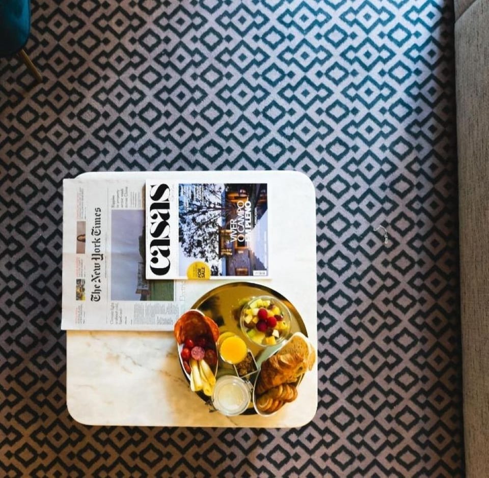 Start slow with breakfast treats laid out for lingering mornings.