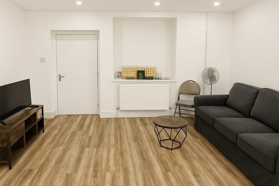 “Spacious living area – ideal for relaxing after work