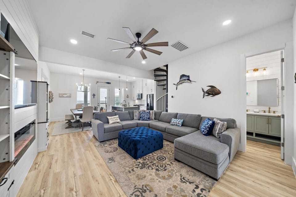 This is a second living room area to enjoy