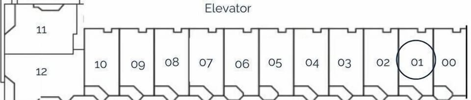 North Breakers 401 - Building layout