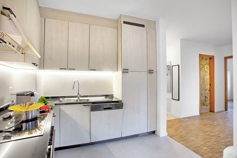 Standard Apartment, 1 Bedroom, Microwave (Casa Collina) | Private kitchen