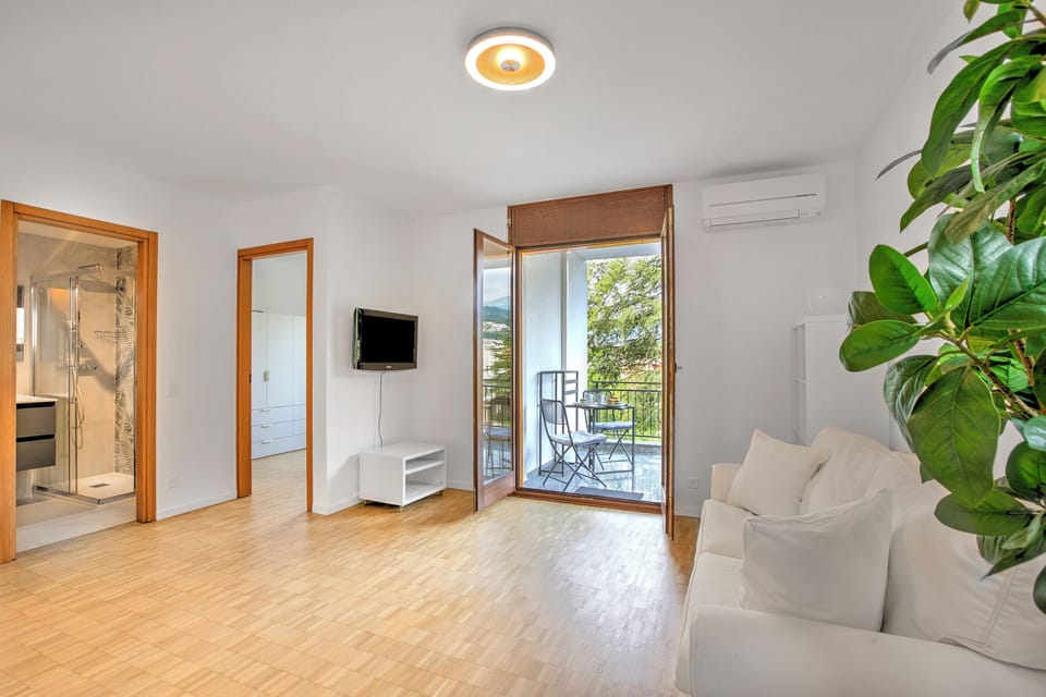 Standard Apartment, 1 Bedroom, Microwave (Casa Collina with Terrace & View) | Living area