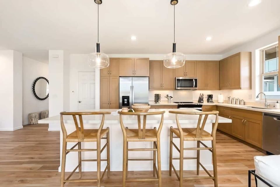 House, Sea Facing (3 Bedrooms) | Private kitchen | Fridge, microwave, oven, dishwasher
