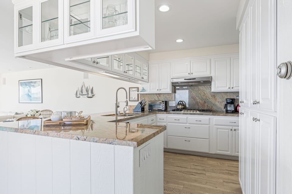 Ample counter space.
