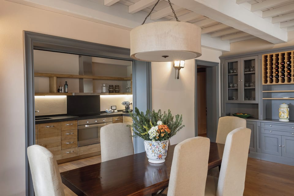 Deluxe Villa, Patio, Hill View | Living area | Flat-screen TV