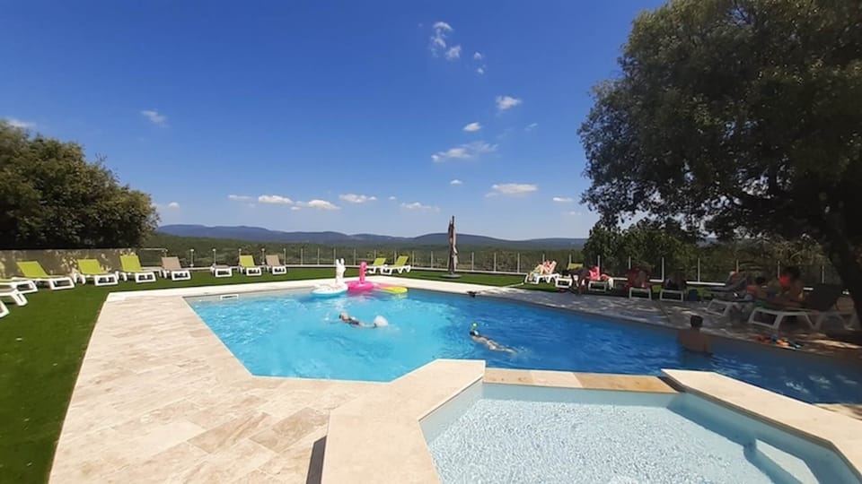 Piscine chauffée