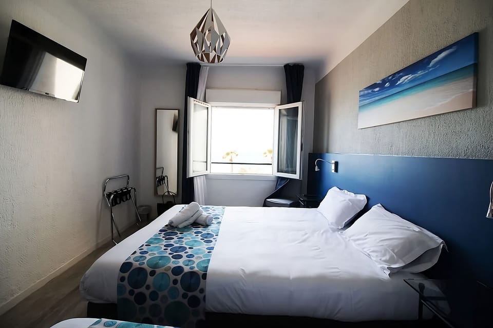 Bedroom. Interior and views may vary based on location and availability.