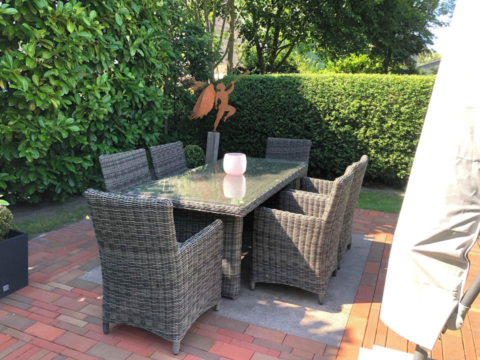 Terrasse vor der Tür