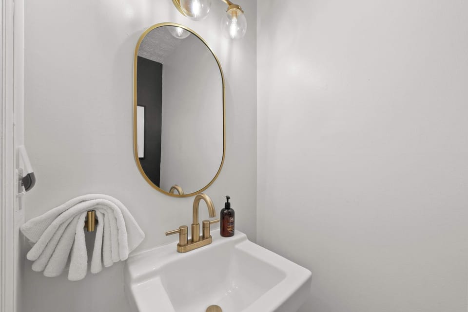A convenient powder room is available on the main floor​