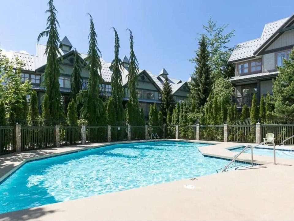 Enjoy the guest-only heated pool and hot tub, located away from your suite.
