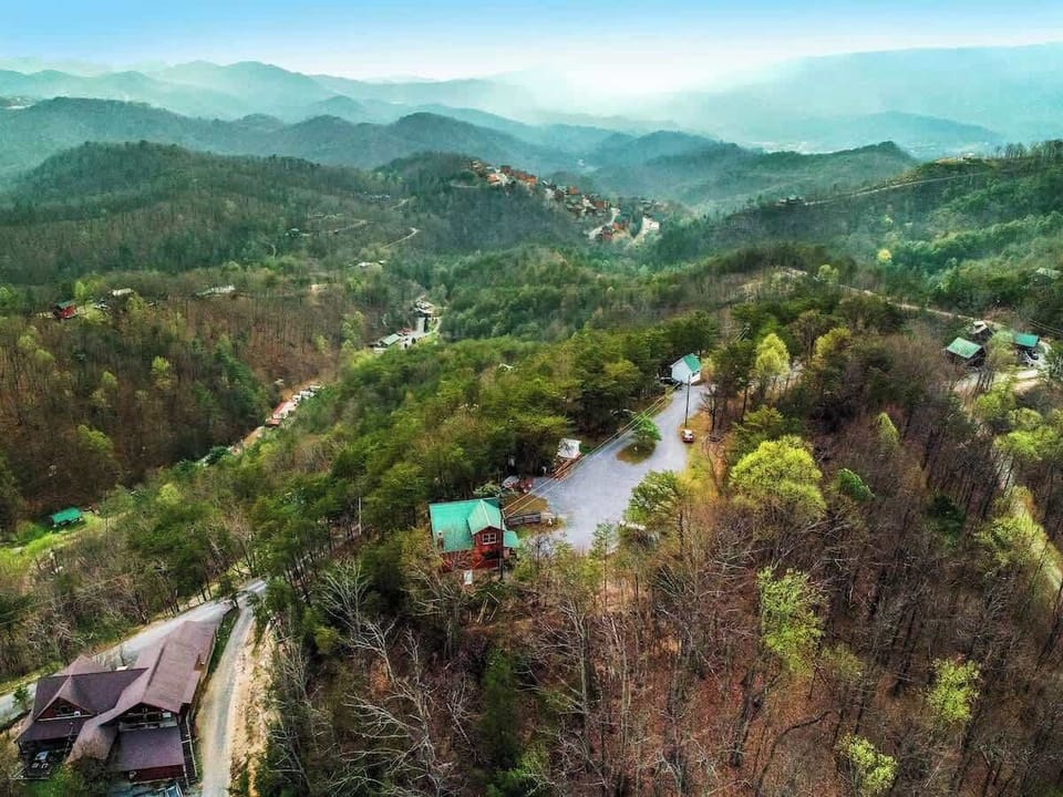 Surrounded by the smoky mountains