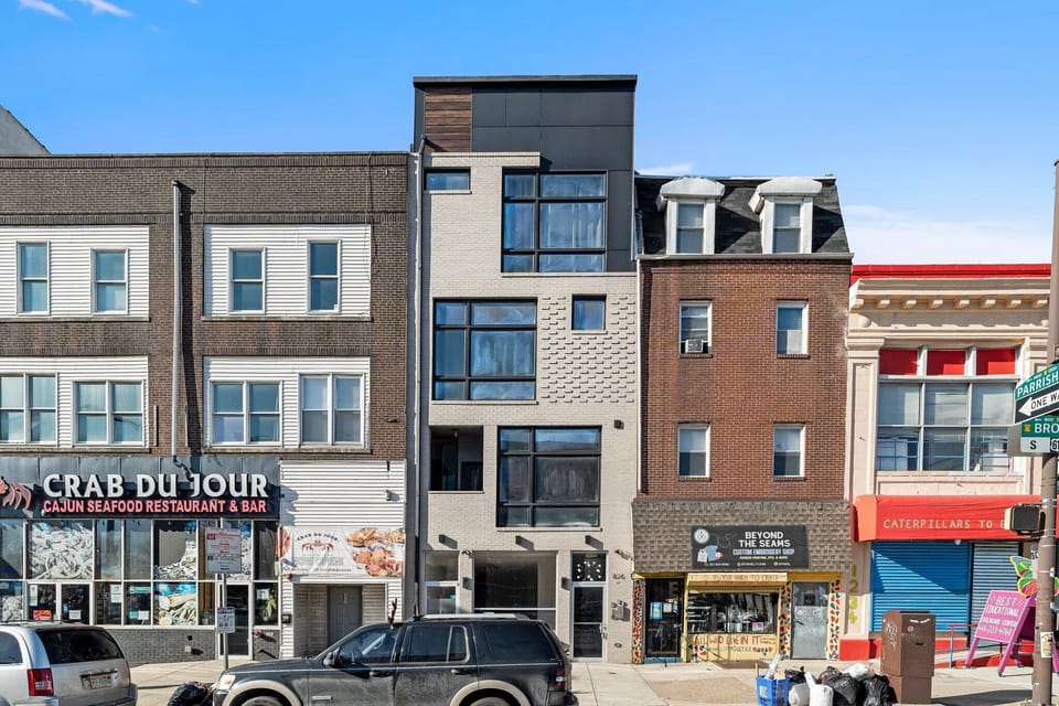 Stay steps from cafés, dining, and nightlife on lively Broad Street. Perfect walkable location with easy subway access.