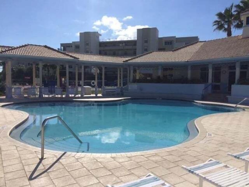 Dive into relaxation during your beach stay at Oceanwalk. This sparkling resort-style pool is perfect for cooling off after a day in the sun, just steps from the pristine sands of New Smyrna Beach.