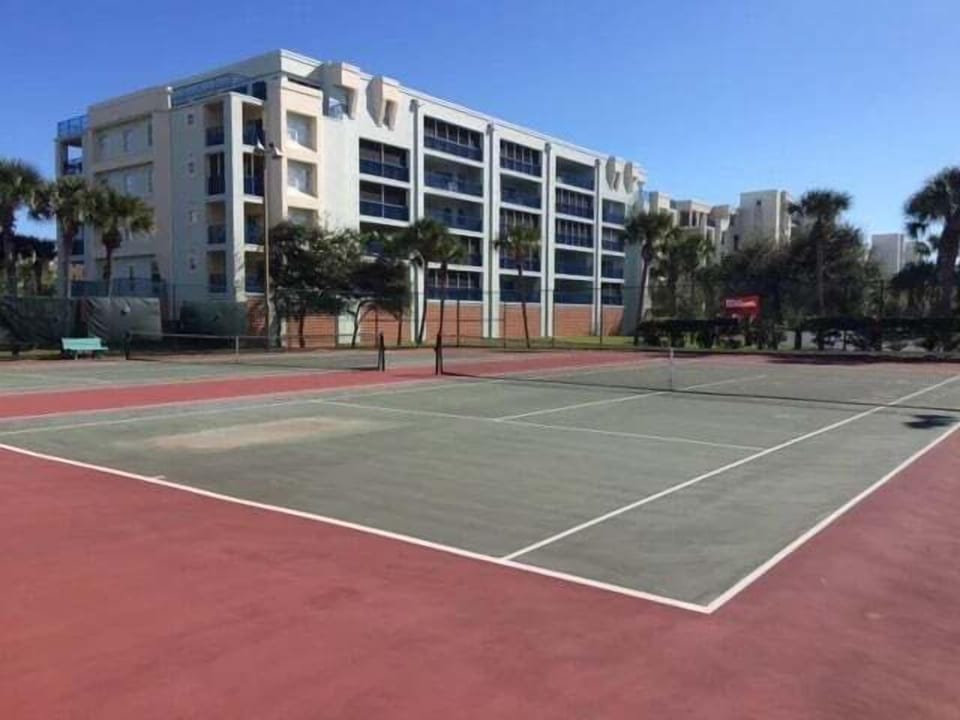 Enjoy an active beach stay at Oceanwalk with on-site tennis courts. Perfect for a friendly match or morning workout, all just minutes from the soft sands and refreshing waves of New Smyrna Beach.