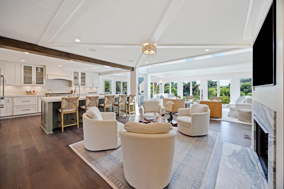 Tastefully decorated with a coastal vibe for the gorgeous remodel!