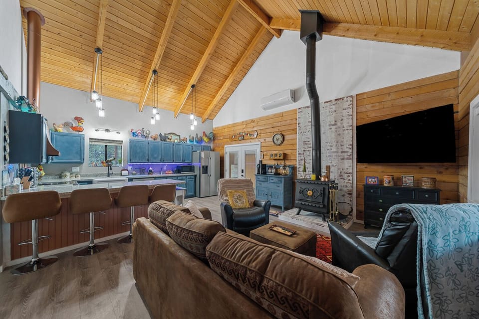 Kitchen and Living Room