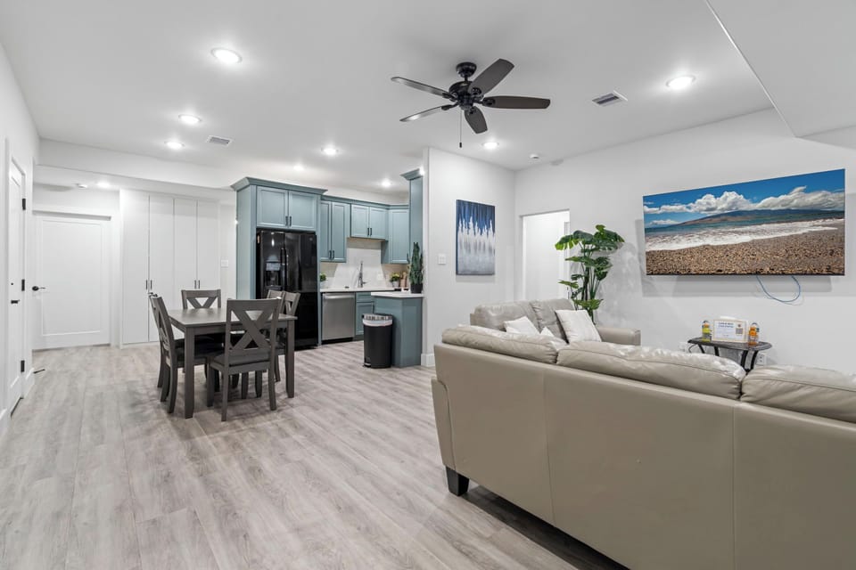 Living room with open layout