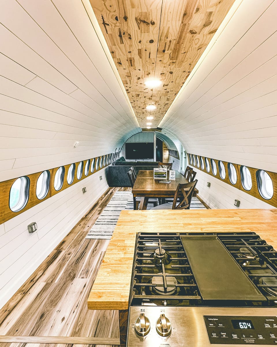 DC-9 Airplane House, Entire Home | Private kitchen | Coffee/tea maker