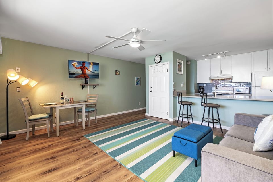 Enjoy a seamless flow between the kitchen, dining, and living areas—ideal for relaxing, working remotely, or sharing meals together.
