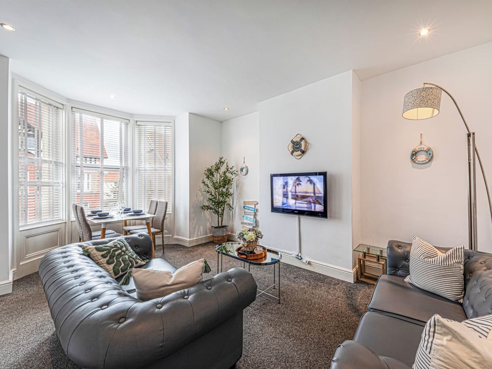 Living area | Sea Shore Flat, Llandudno