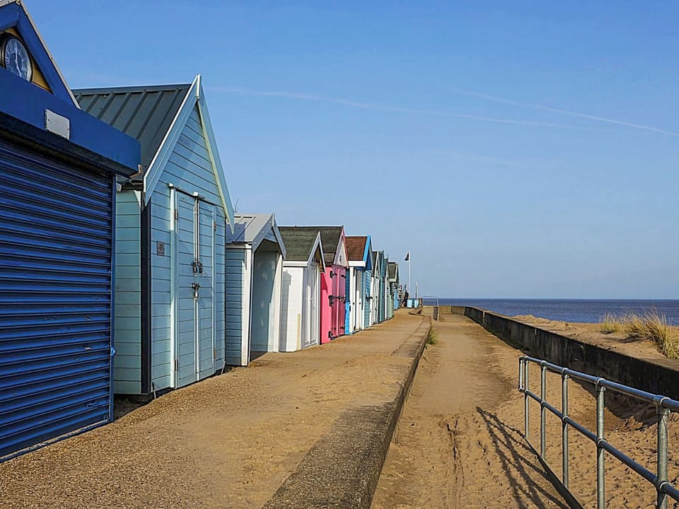 A beautiful coastal path walk on The Beach Retreats doorstep. | The Beach Retreat, Chapel St Leonards, near Skegness