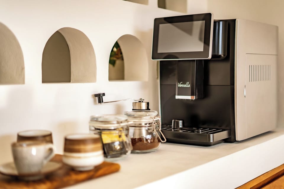 Luxury Villa, Pool View | Private kitchen | Fridge, stovetop, electric kettle, cookware/dishes/utensils