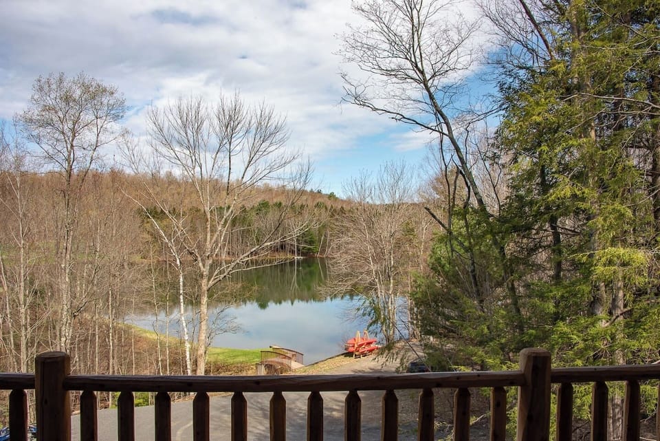 Lake view from the balcony
