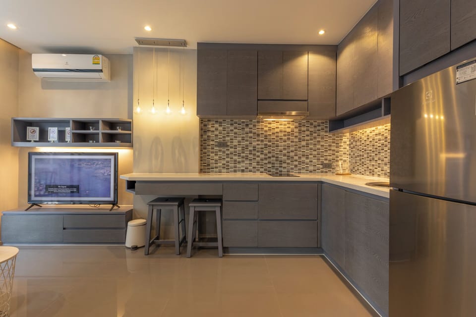 Apartment, Balcony | Private kitchen