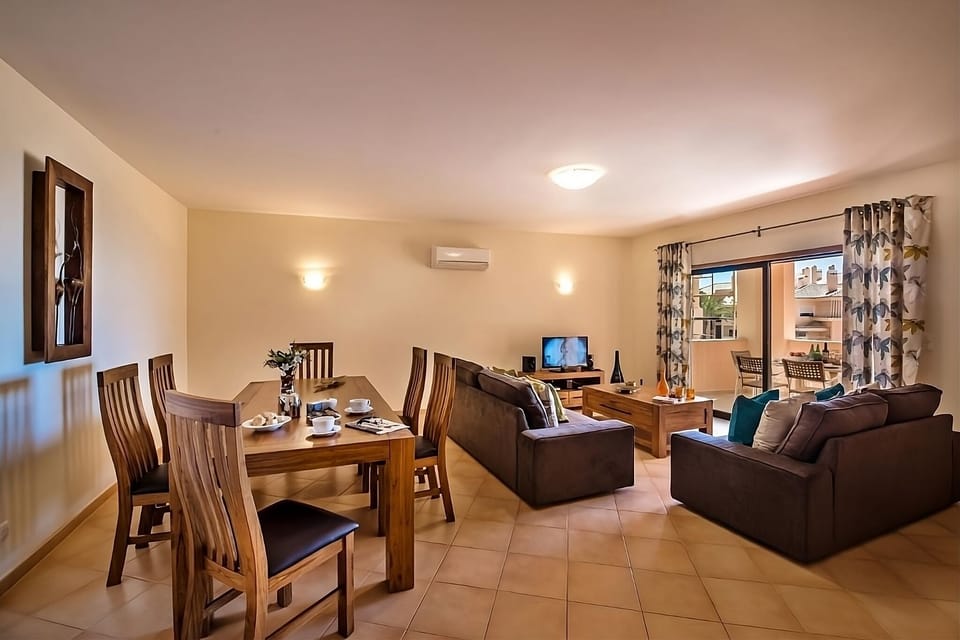 Gather for cozy movie nights and relaxed family dining together.