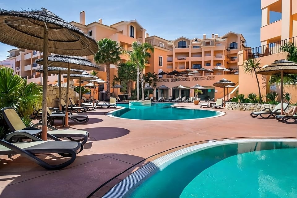 Dive into the crystal pool and unwind in the sunshine.