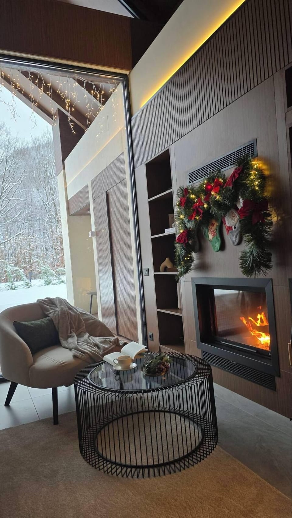Luxury Villa, 2 Bedrooms, Garden View (Private Sauna) | Living area