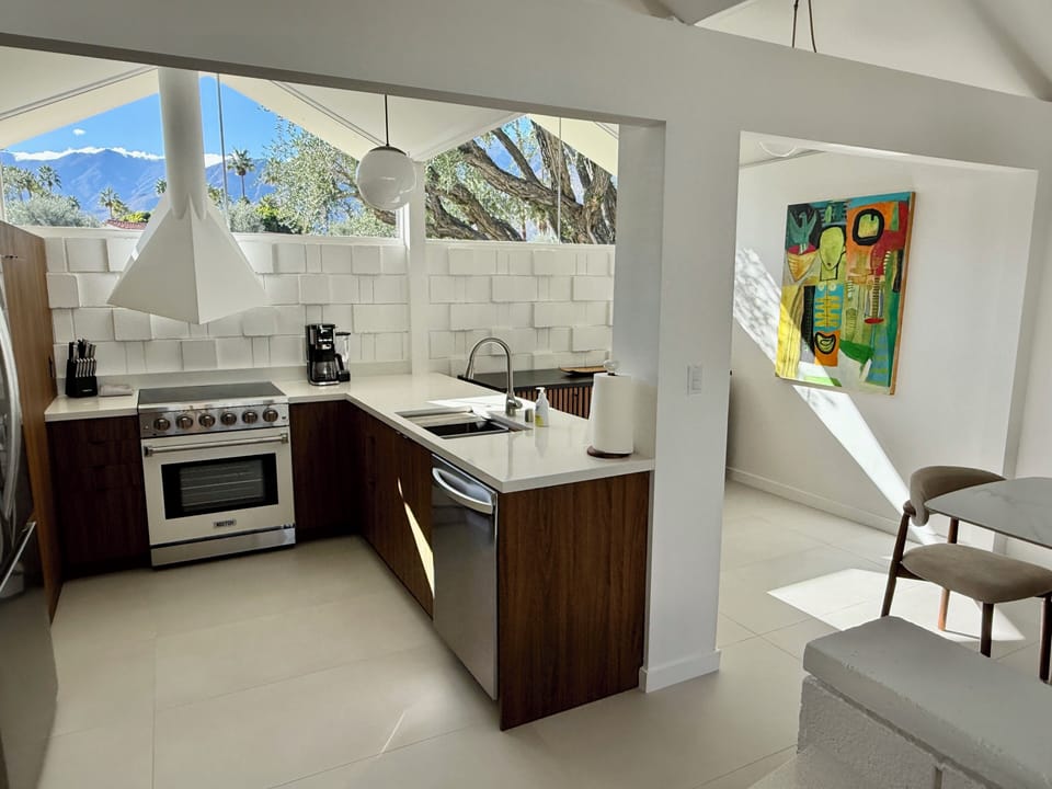 All new kitchen
