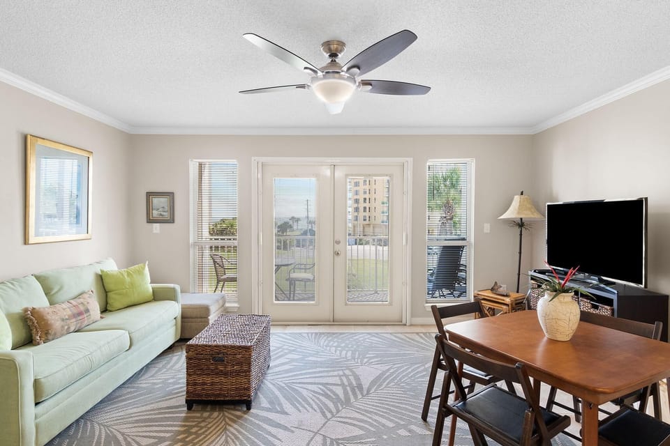 Condo, 1 Queen Bed with Sofa bed (Grand Caribbean West 311) | Living area