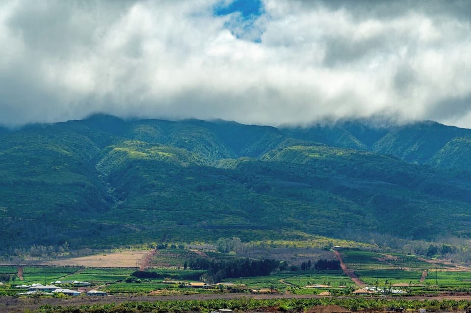 Take in sweeping views of lush West Maui mountains layered in mist and sunlight, a peaceful backdrop to your island escape. HKH-520
