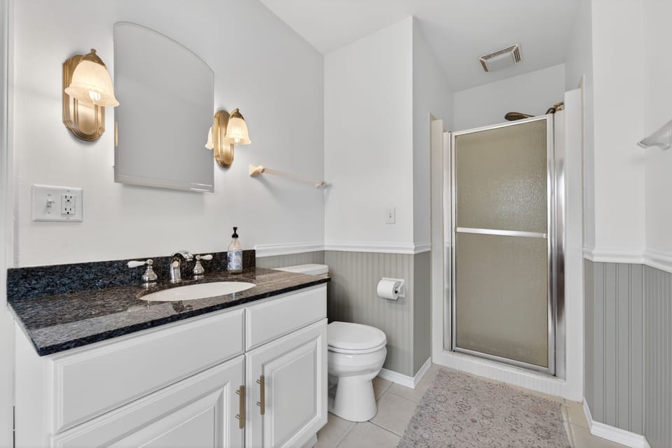 Master bathroom