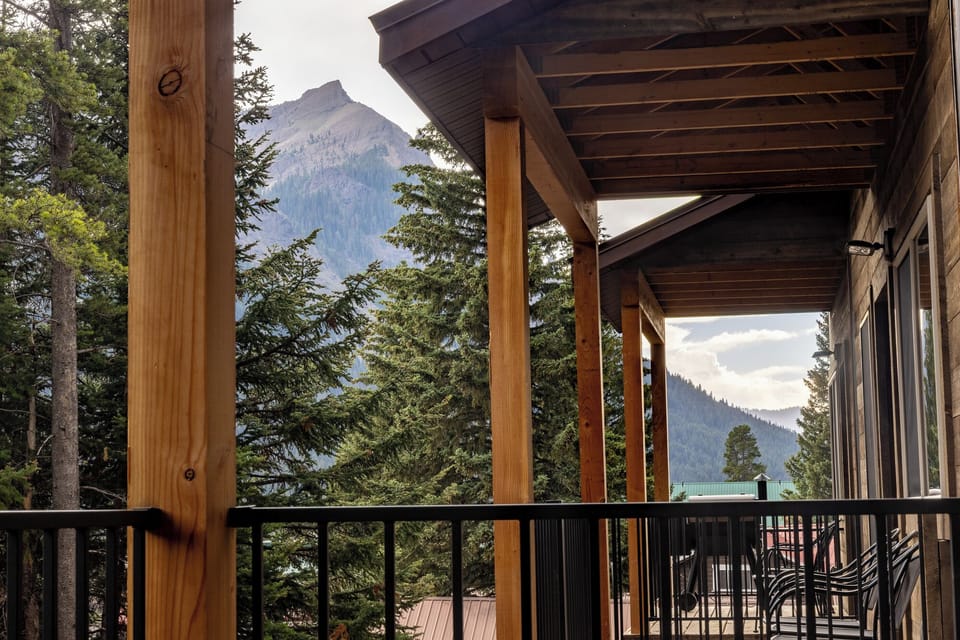 Back Patio with Scenic Views