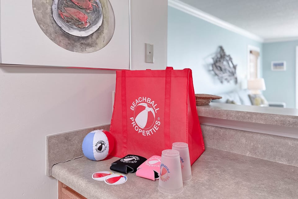 Beachball swag bag!