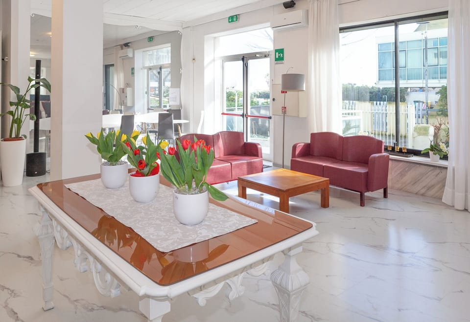 Lobby sitting area