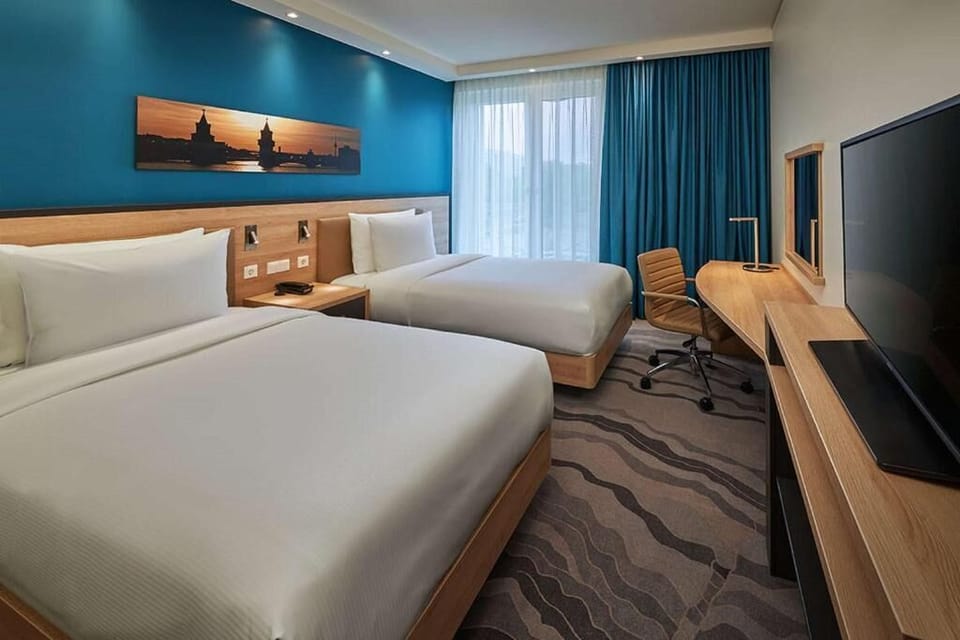 Bedroom. Interior and views may vary based on location and availability