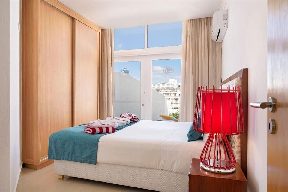 Bedroom. Interior and views may vary based on location and availability