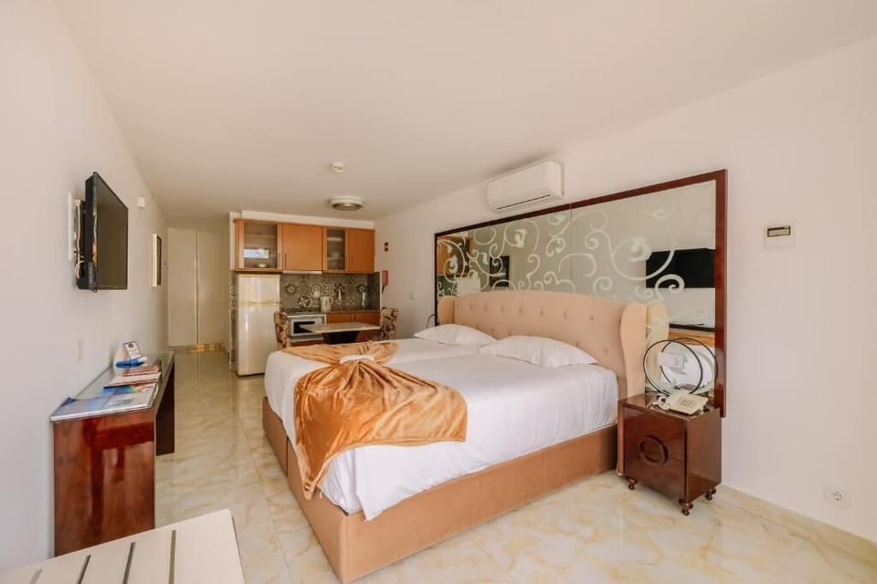 Bedroom. Interior and views may vary based on location and availability